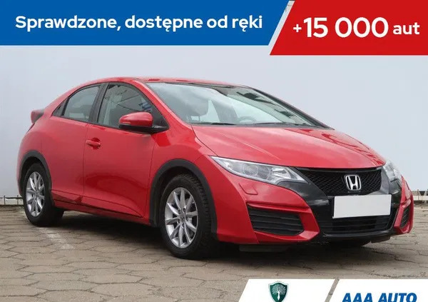 Honda Civic cena 54000 przebieg: 67007, rok produkcji 2015 z Ciężkowice małe 121